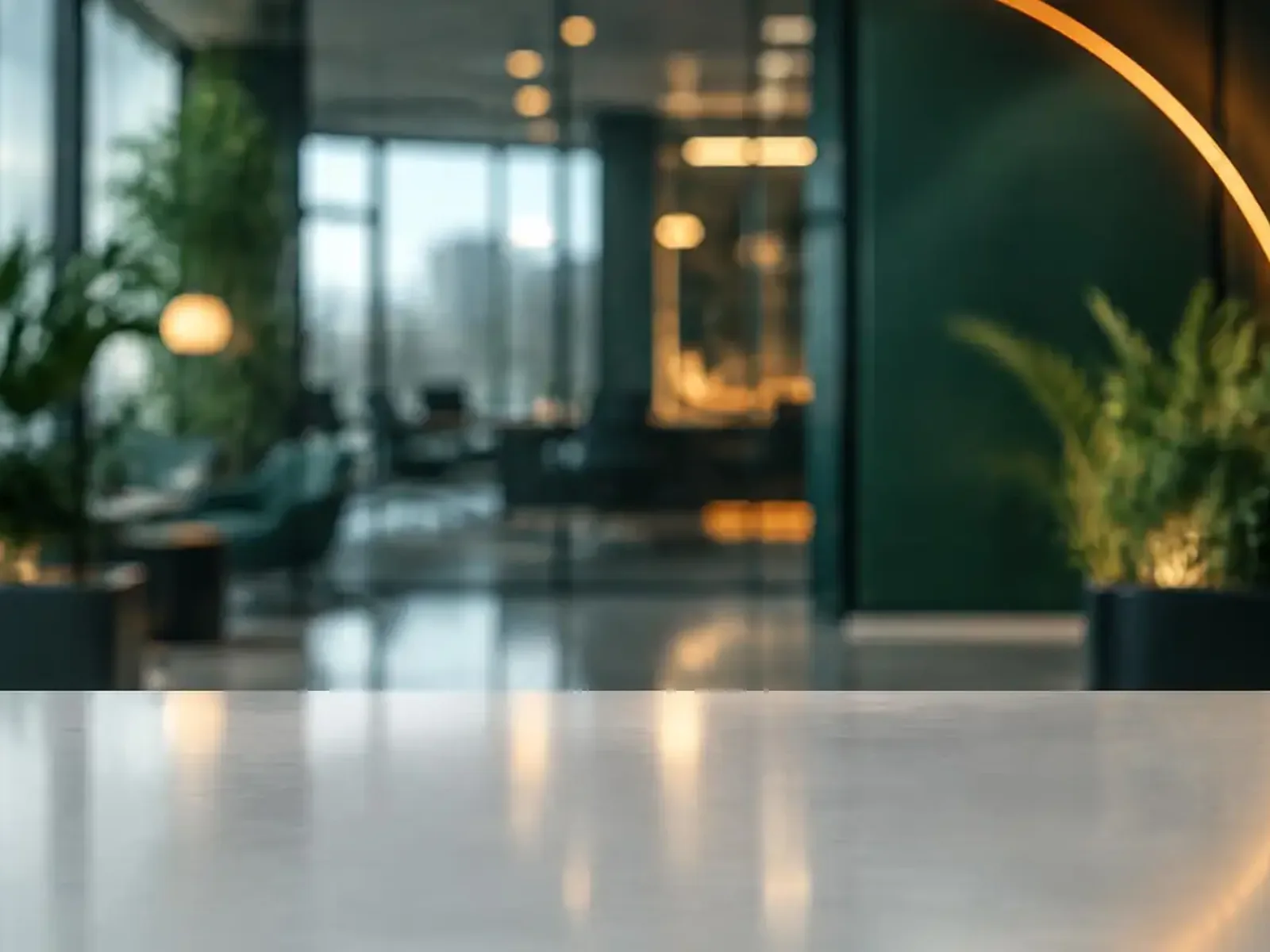 Ambiente de escritório corporativo